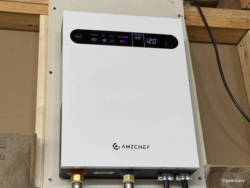 AMZCHEF Tankless Water Heater