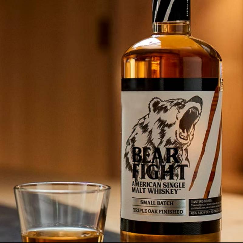 Bear Fight American Single Malt Whiskey