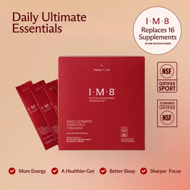 IM8 Daily Ultimate Essentials: All-in-One Supplement