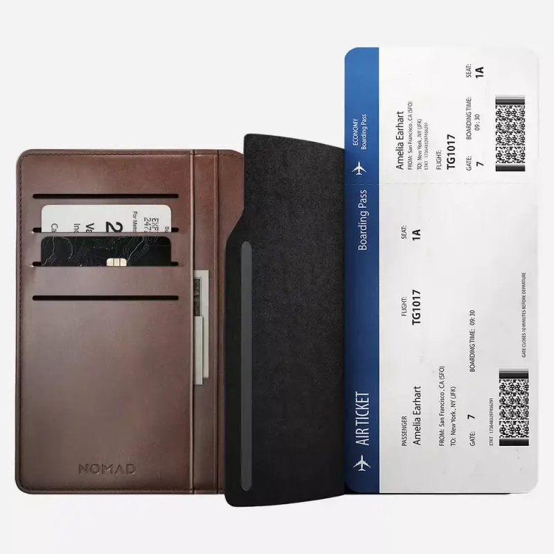 Nomad Passport Wallet in Horween Leather