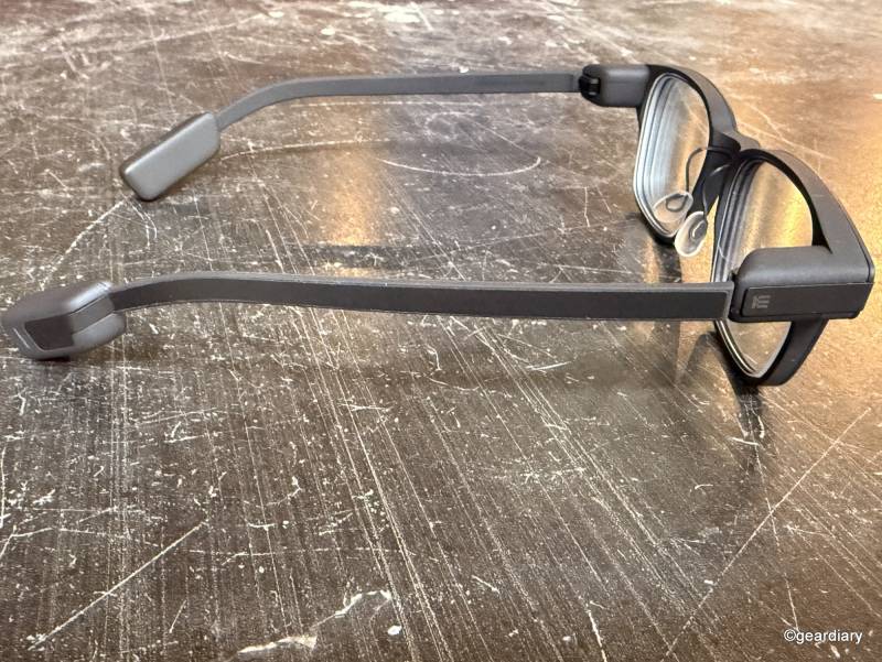 Right side of the Even Realities Even G1 Smart Glasses