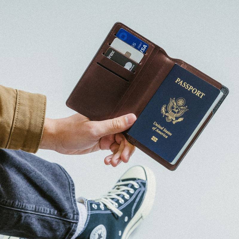 Nomad Passport Wallet in Horween Leather