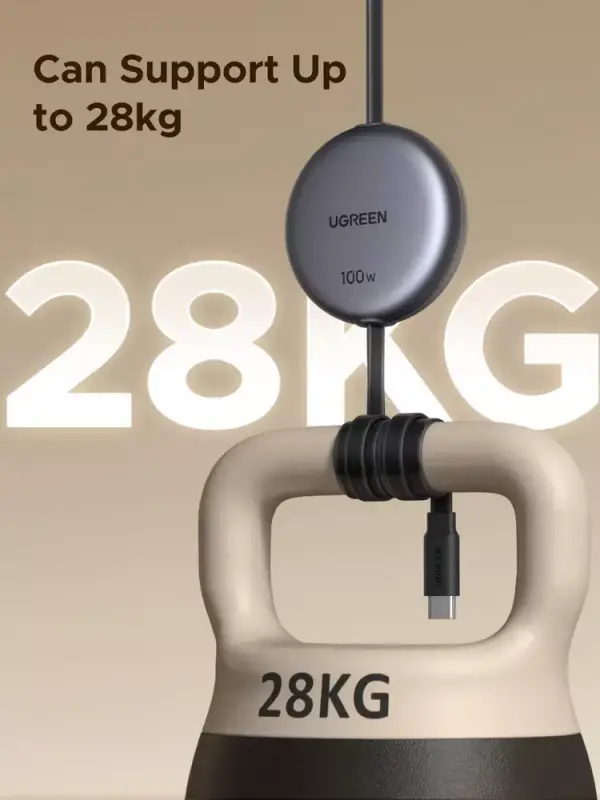 UGREEN Nexode USB-C to USB-C PD Fast Charging Retractable Cable