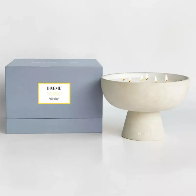 Blueme Happiness Refillable Ceramic Candle