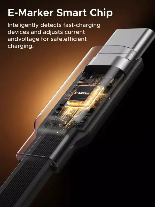 UGREEN Nexode USB-C to USB-C PD Fast Charging Retractable Cable