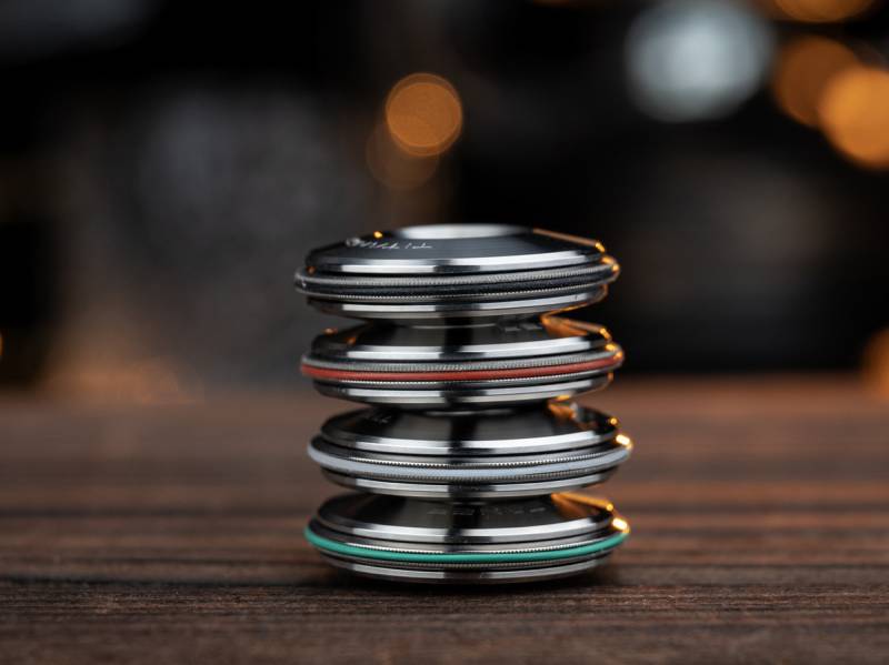 Stack of four Titaner Tiroler 2.0s