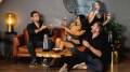 Group of friends enjoying the ENSO Electric Hookah