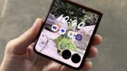 The front display of the 2025 Motorola Razr Ultra