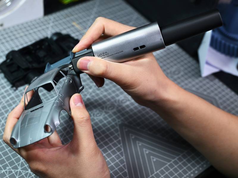 HOZO Design NeoBlade Ultrasonic Cutter and NeoBlock Sanding System Deliver Cord-Free Precision for Makers 12 HOZO Design NeoBlade