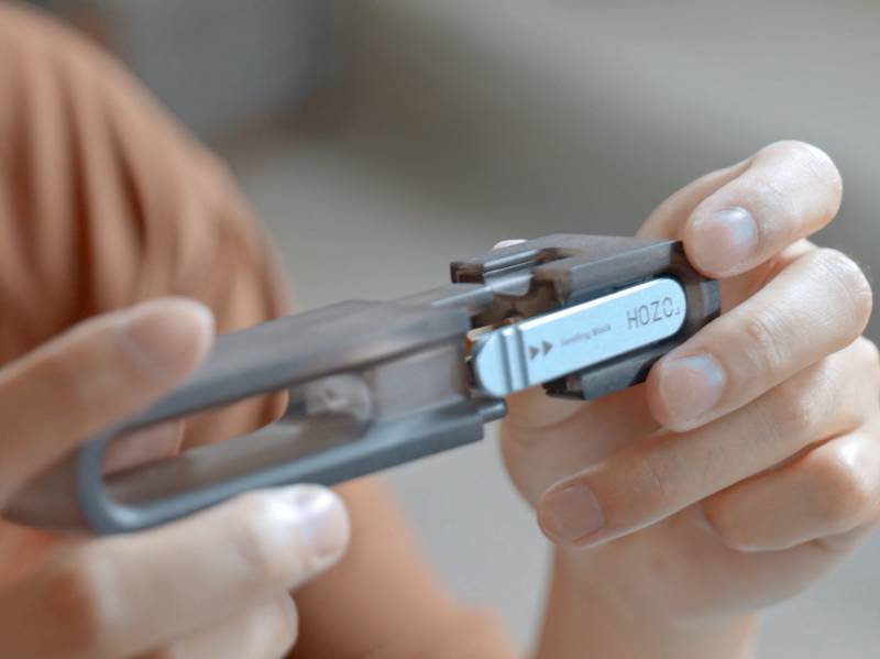 HOZO Design NeoBlade Ultrasonic Cutter and NeoBlock Sanding System Deliver Cord-Free Precision for Makers 11 HOZO Design NeoBlock