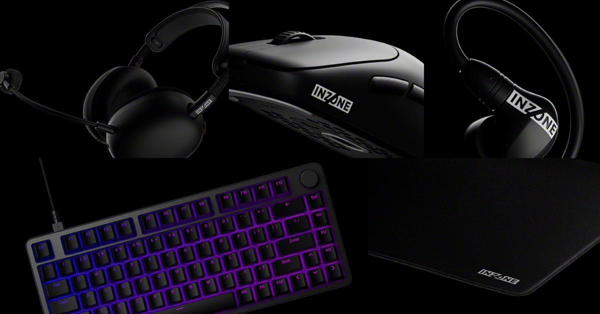 Sony INZONE Levels Up with FNATIC: Headsets, In-Ears, Keyboards