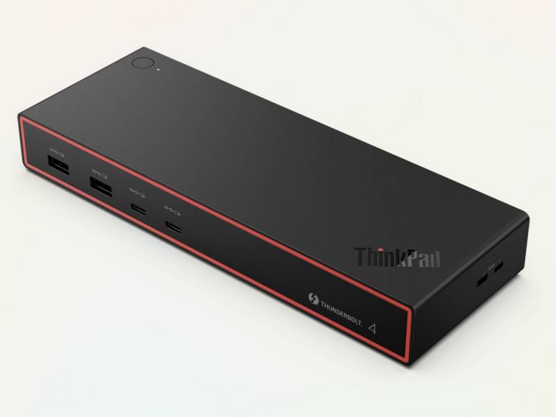 Lenovo Unveils ThinkPad P16 Gen 3, P1 Gen 8, X9 Aura Edition in Glacier White, and ThinkVision P40WD-40 at Innovation World 2025 42 ThinkPad Thunderbolt 4 Smart Dock 7500 Gen 2