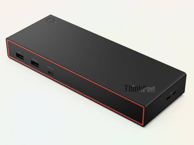 Lenovo Unveils ThinkPad P16 Gen 3, P1 Gen 8, X9 Aura Edition in Glacier White, and ThinkVision P40WD-40 at Innovation World 2025 45 ThinkPad USB4 Smart Dock 5500
