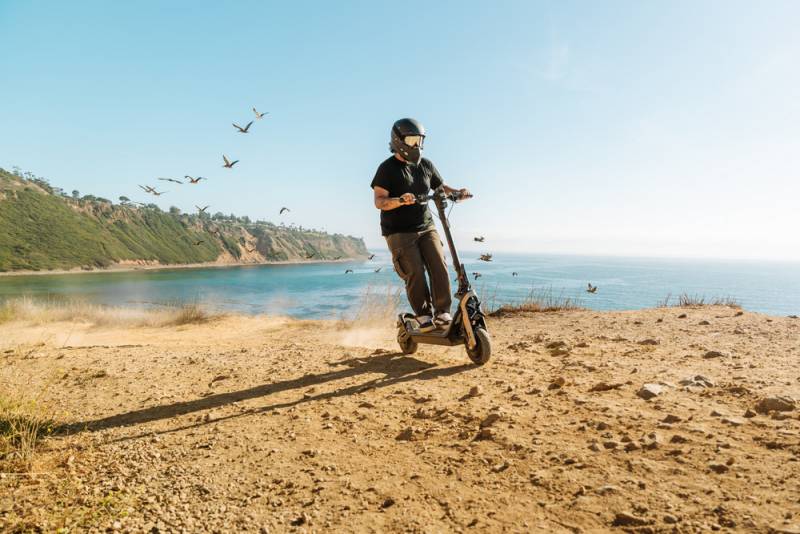 Segway SuperScooter GT3 Pro Launches August 12: Hold Onto Your Helmet, This Thing Hits 50 mph 11 Segway SuperScooter GT3 Pro being ridden on the beach
