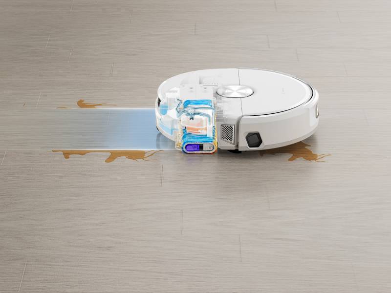 Narwal Flow Robot Vacuum and Mop cleaning a floor