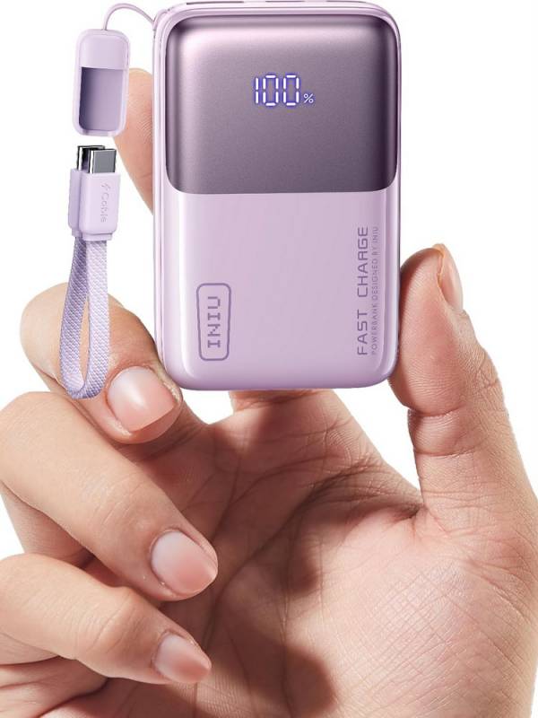 The INIU Pocket Rocket P50 Is a Tiny Power Bank with Big Energy 2 INIU Pocket Rocket P50 in hand