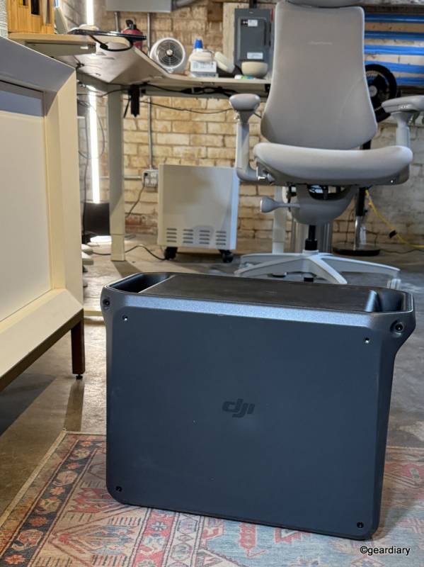Back of the DJI Power 2000 Portable Power Station