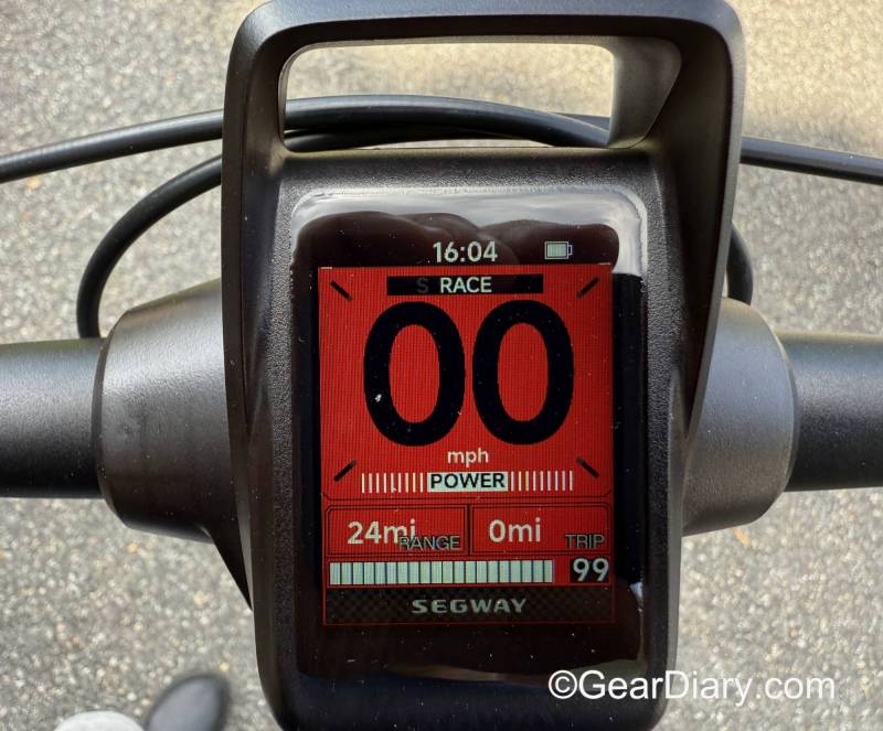 Segway GT3 SuperScooter Review: Speed, Comfort, and Smart Features in This Practical Premium Ride 12 The Segway GT3 SuperScooter's display