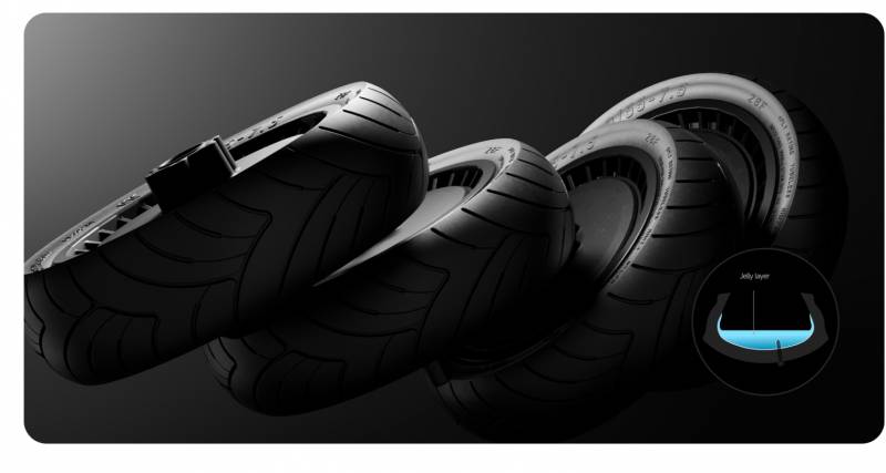 Segway GT3 SuperScooter Review: Speed, Comfort, and Smart Features in This Practical Premium Ride 6 Segway GT3 SuperScooter wheels