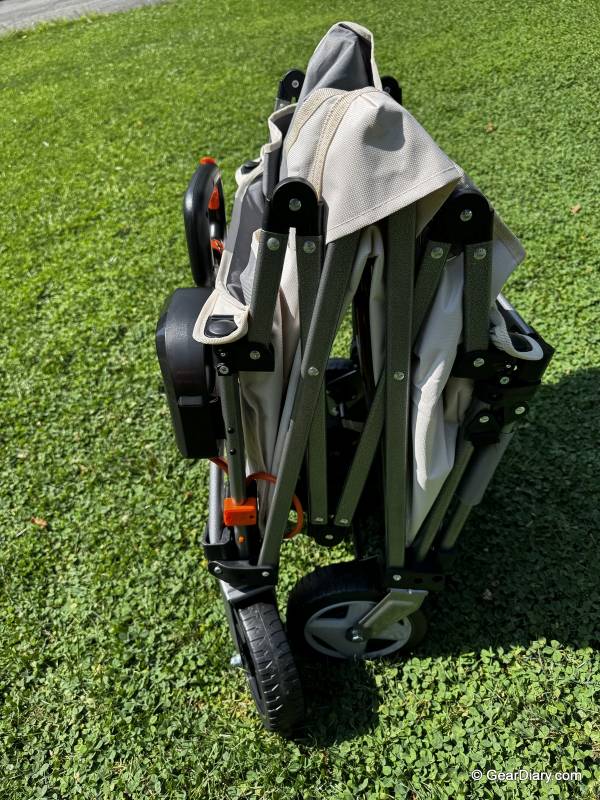 Litheli W1 Pro Electric Foldable Utility Camping Wagon Review: Testing the Future of Outdoor Transport 15 Folded W1 Pro Electric Foldable Utility Camping Wagon