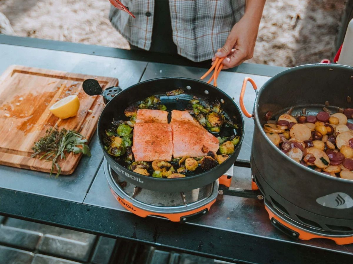 Jetboil Genesis Basecamp System Is a Compact 2-Burner Camp Stove