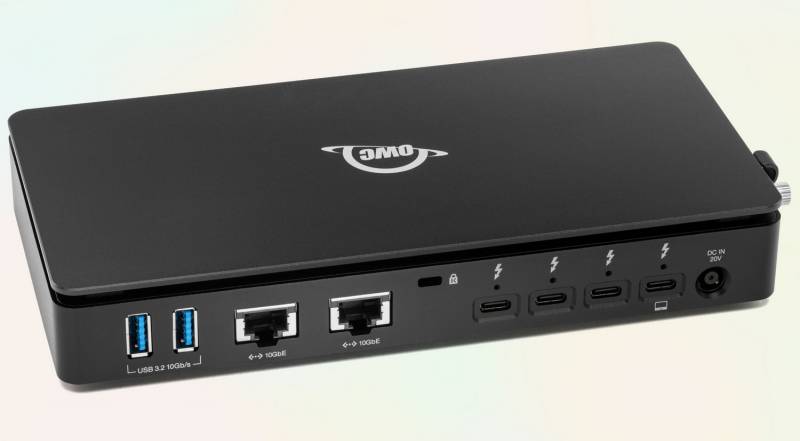 OWC Thunderbolt 5 Dual 10GbE Network Dock: One Cable to Rule Your Chaos 2 OWC Thunderbolt 5 Dual 10GbE Network Dock