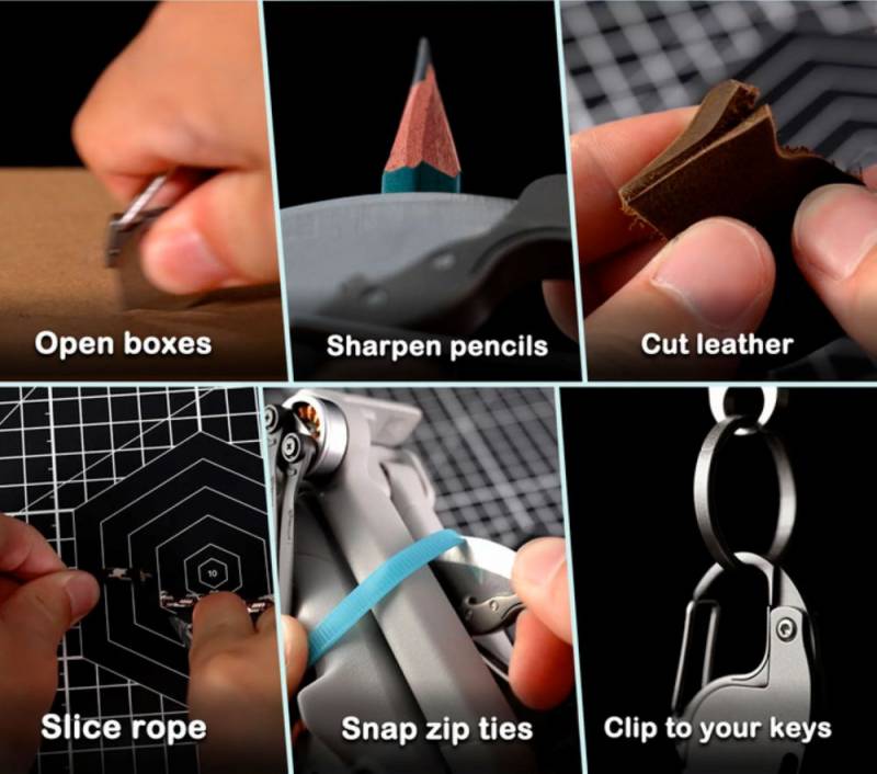 HatchBlade: The Addictively Flippable Titanium EDC Knife That’s Part Tool, Part Fidget Toy 3 HatchBlade Titanium EDC Tool