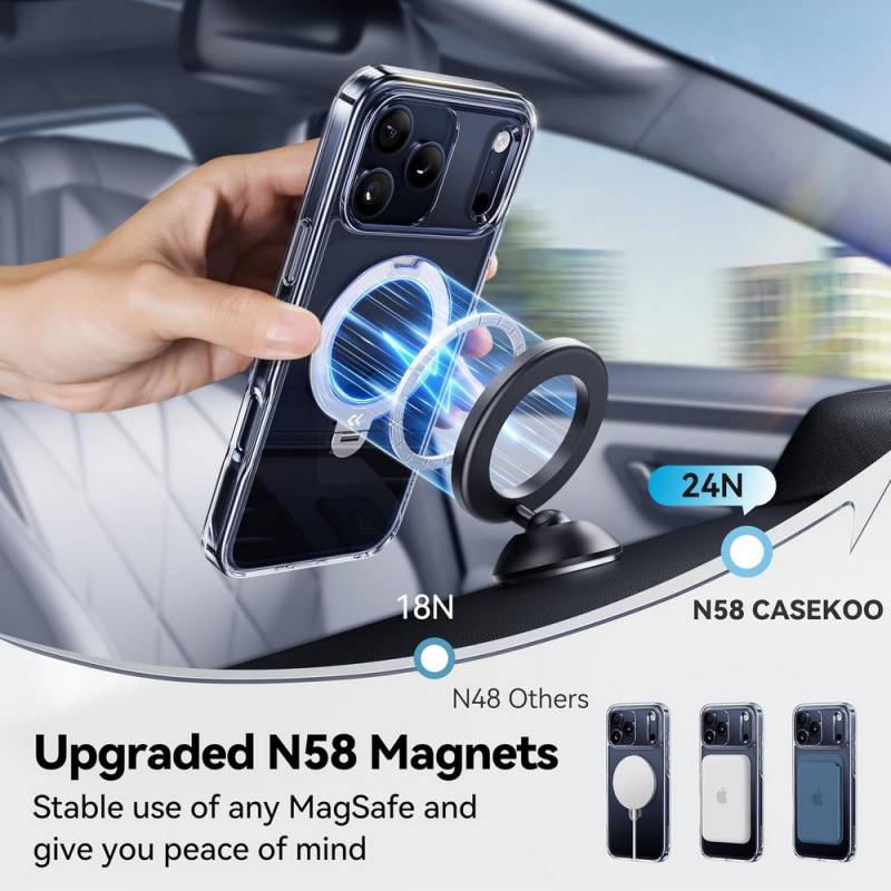 Best iPhone Air & iPhone 17 Series Accessories to Buy Right Now: Cases, Wallets, Screen Protectors, and More 99 Casekoo Titanium Magic Stand Pro Case