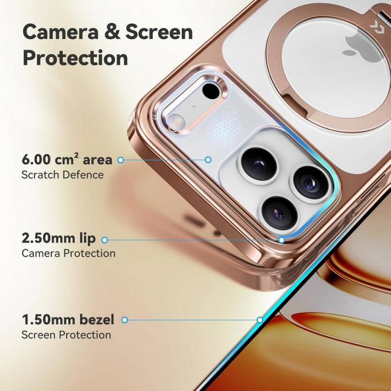 Best iPhone Air & iPhone 17 Series Accessories to Buy Right Now: Cases, Wallets, Screen Protectors, and More 100 Casekoo Titanium Magic Stand Pro Case