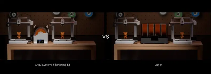 Chitu Systems FilaPartner E1 Review: The Dual-Chamber Filament Dryer Every 3D Printer User Needs 6 Chitu Systems FilaPartner E1 Filament Dryer vs other dryers