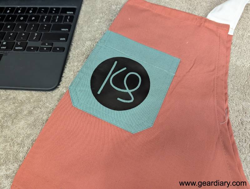 Cricut EasyPress 3 and Cricut Hat Press Review: Pro-Level Heat Transfers Made Easy at Home 2 An apron with an iron-on decal made with the Cricut EasyPress 3