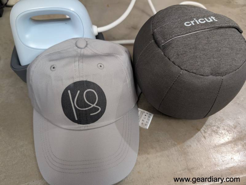 Cricut EasyPress 3 and Cricut Hat Press Review: Pro-Level Heat Transfers Made Easy at Home 7 A hat with a decal created with the Cricut Hat Press