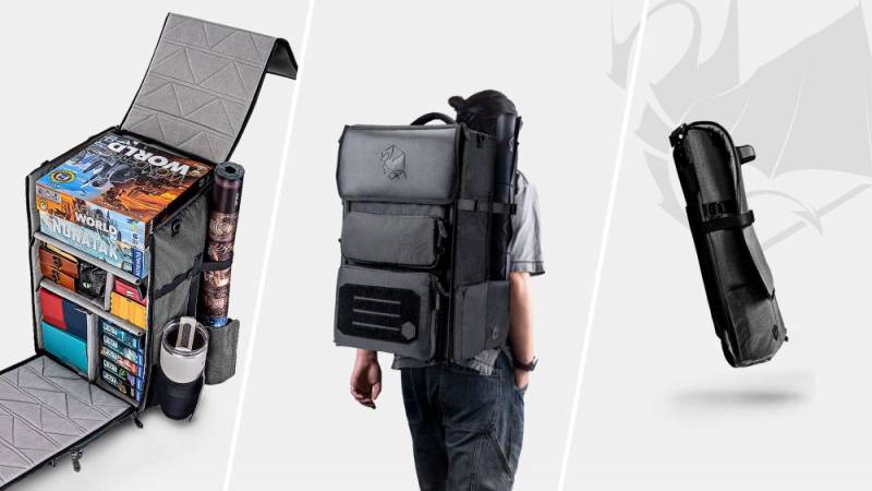 D-Pack Is the 60L Board Game Backpack That Thinks Like a Gamer 6 D-Pack Board Game Backpack on Kickstarter