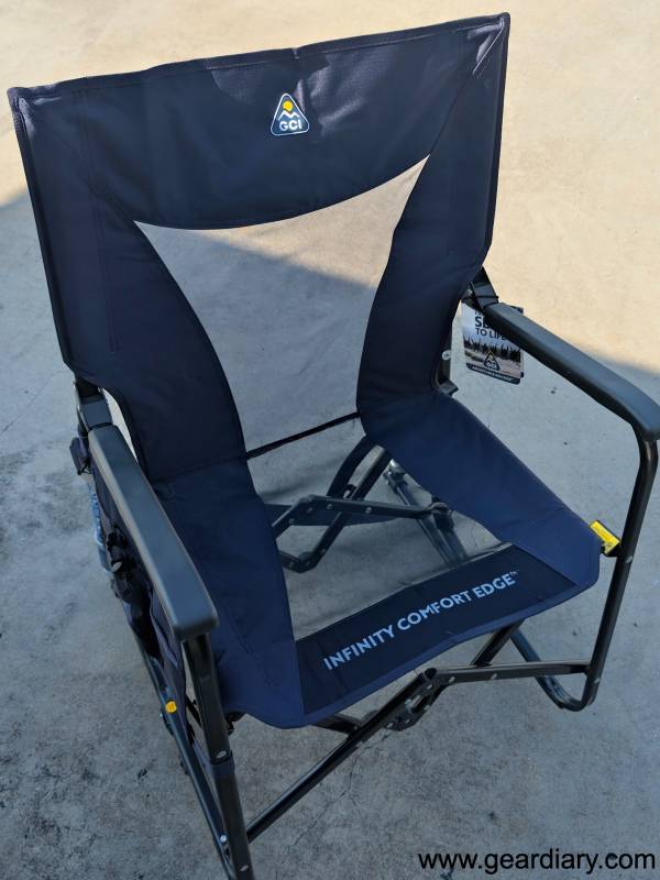 GCI Adjustable Rocker Review: Portable, Foldable, and Perfectly Customizable for Outdoor Relaxation and Comfort Anywhere 1 GCI Adjustable Rocker in Blue