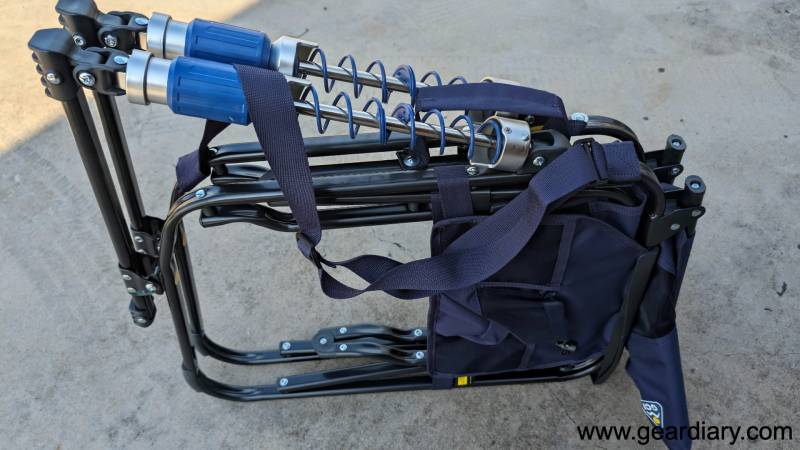 GCI Adjustable Rocker Review: Portable, Foldable, and Perfectly Customizable for Outdoor Relaxation and Comfort Anywhere 2 the GCI Adjustable Rocker folded