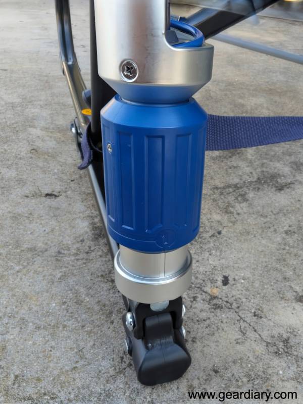 GCI Adjustable Rocker Review: Portable, Foldable, and Perfectly Customizable for Outdoor Relaxation and Comfort Anywhere 5 Cylinder on the rear of the GCI Adjustable Rocker