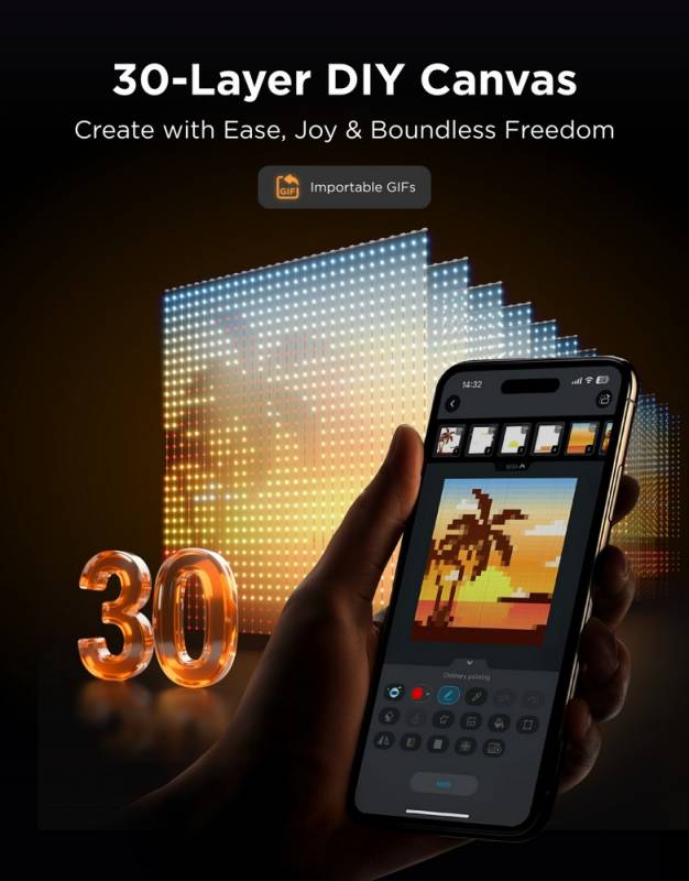 The Govee IFA 2025 Lineup Includes the TV Backlight 3 Pro, a Pendant Light, Outdoor Prism Lights, and More to Transform Your Home 12 Govee Curtain Light Pro