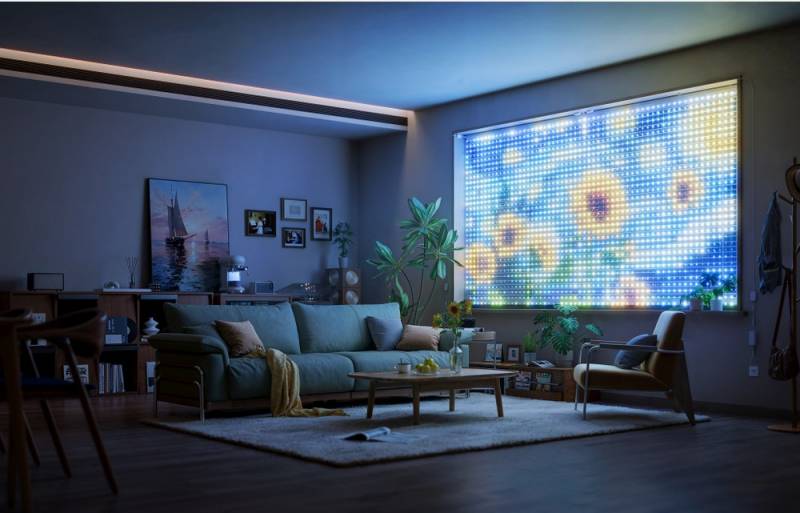 The Govee IFA 2025 Lineup Includes the TV Backlight 3 Pro, a Pendant Light, Outdoor Prism Lights, and More to Transform Your Home 11 Govee Curtain Light Pro