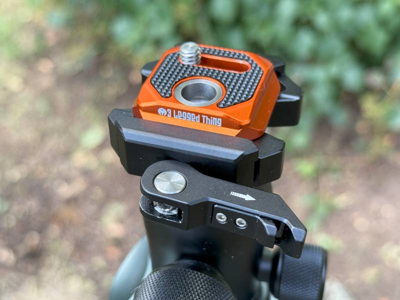 3 Legged Thing Axis Strap System Review: Aerospace Technology Fused with Precision British Engineering 12 3 Legged Thing QD Plate
