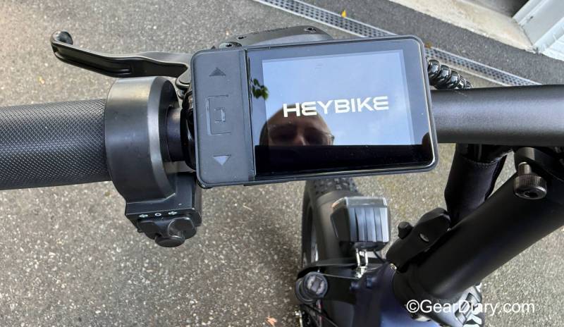 Heybike Mars 3.0 Review: A Folding E-Bike With Big Power, Smooth Suspension, and Features That Punch Above Its Price 11 Heybike Mars 3.0 display
