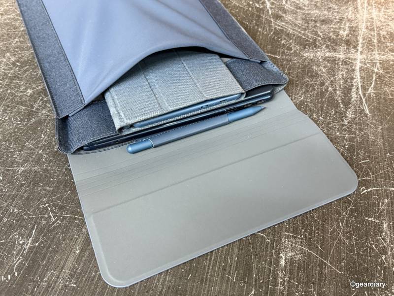 Lenovo Yoga Book 9i Gen 10 Review: A Lightweight Dual-Screen Laptop with Serious Multitasking Skills 12 The included sleeve for the Lenovo Yoga Book 9i Gen 10