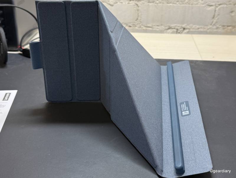 Lenovo Yoga Book 9i Gen 10 Review: A Lightweight Dual-Screen Laptop with Serious Multitasking Skills 26 The Lenovo Yoga Book 9i Gen 10's origami stand