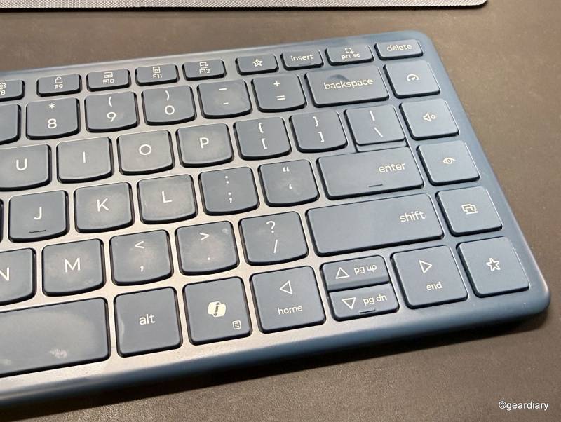 Lenovo Yoga Book 9i Gen 10 Review: A Lightweight Dual-Screen Laptop with Serious Multitasking Skills 25 The Lenovo Yoga Book 9i Gen 10's keyboard