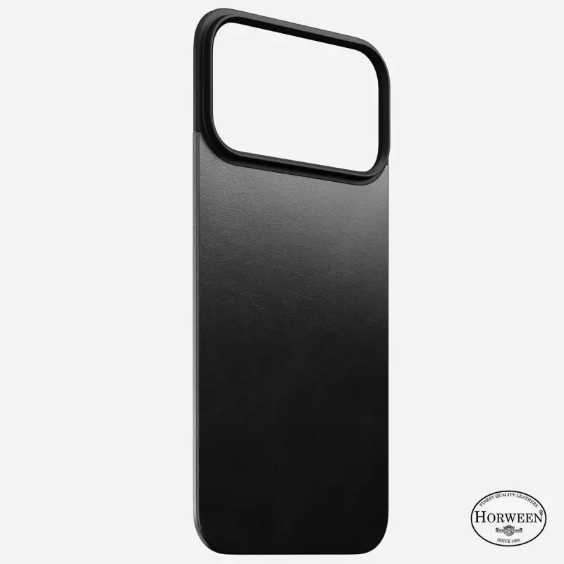 Best iPhone Air & iPhone 17 Series Accessories to Buy Right Now: Cases, Wallets, Screen Protectors, and More 31 Nomad Magnetic Leather Back in Black iPhone 17 Pro