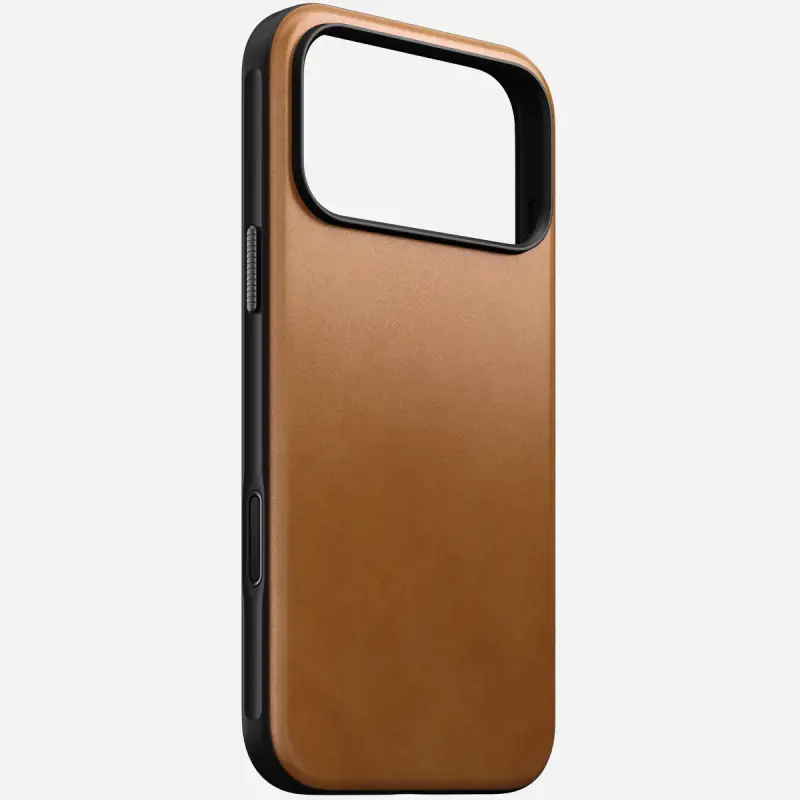 Best iPhone Air & iPhone 17 Series Accessories to Buy Right Now: Cases, Wallets, Screen Protectors, and More 22 Nomad Modern Leather Case in English Tan