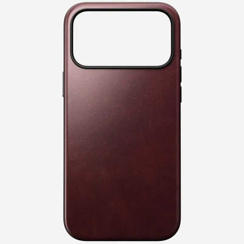 Best iPhone Air & iPhone 17 Series Accessories to Buy Right Now: Cases, Wallets, Screen Protectors, and More 27 Nomad Modern Leather Case in Limited Edition Burgundy Chromexcel Horween Leather