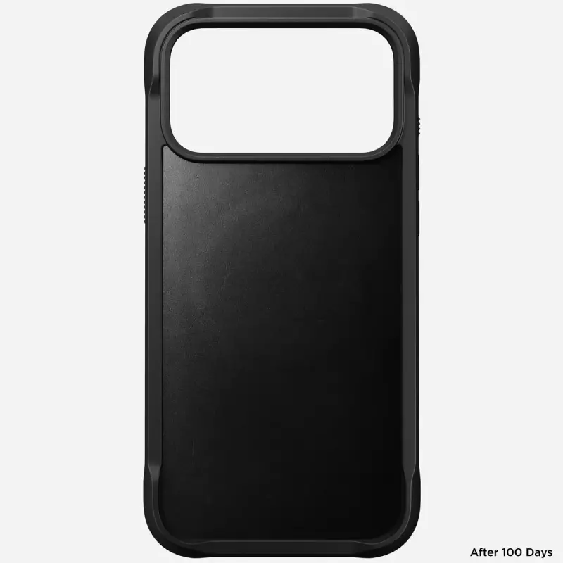 Best iPhone Air & iPhone 17 Series Accessories to Buy Right Now: Cases, Wallets, Screen Protectors, and More 43 Nomad Rugged Leather Case in Black Horween Leather for iPhone 17 Pro