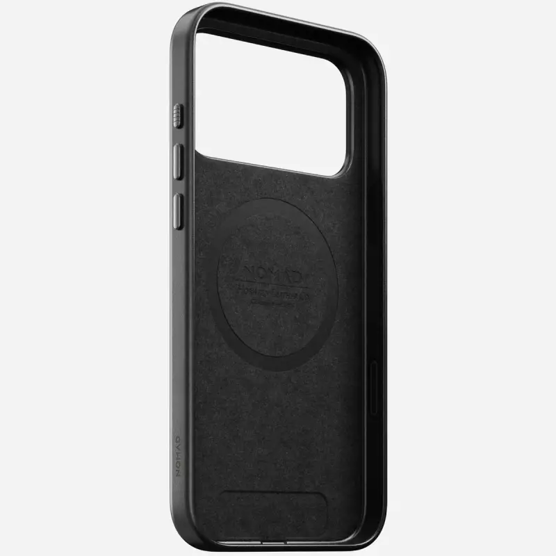 Best iPhone Air & iPhone 17 Series Accessories to Buy Right Now: Cases, Wallets, Screen Protectors, and More 36 Nomad Traditional Leather Case in Black Horween Leather for iPhone 17 Pro