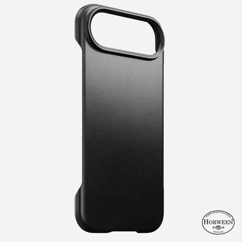 Best iPhone Air & iPhone 17 Series Accessories to Buy Right Now: Cases, Wallets, Screen Protectors, and More 33 Nomad Traditional Leather Case in Black Horween Leather for iPhone Air