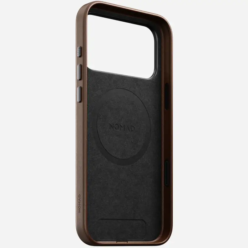 Best iPhone Air & iPhone 17 Series Accessories to Buy Right Now: Cases, Wallets, Screen Protectors, and More 39 Nomad Traditional Leather Case in Brown